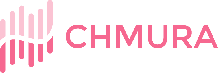 chmura logo pink